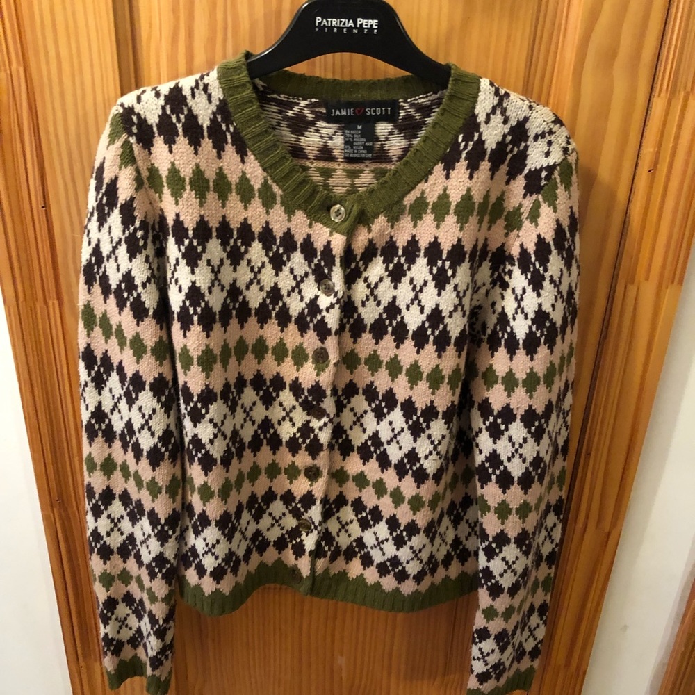 Jamie Scott | Vintage Argyle Cardigan